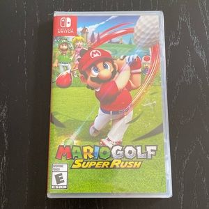 Mario Golf super rush for the Nintendo switch, never opened!